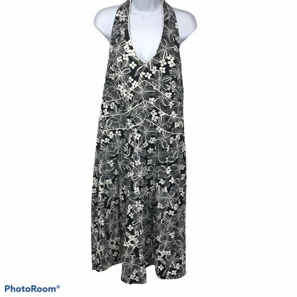 Dress Barn Women’s Plus Sz 16W Halter Fit & Flare
